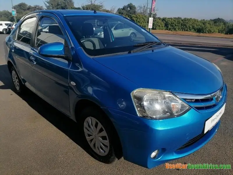 2015 Toyota Etios Sedan used car for sale in Witbank Mpumalanga South